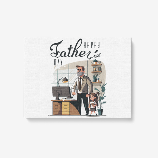 Best Dad Ever – Lovichy Canvas Print